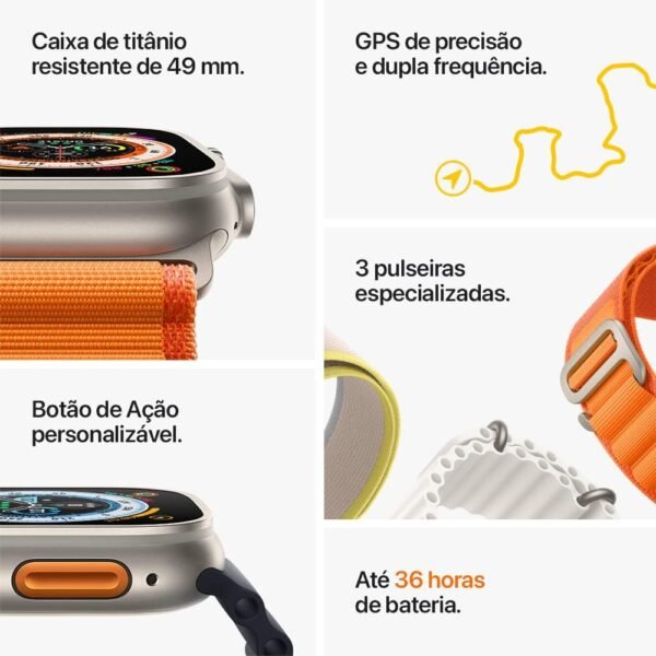 Watch série 8 ultra 49mm - Imagem 9